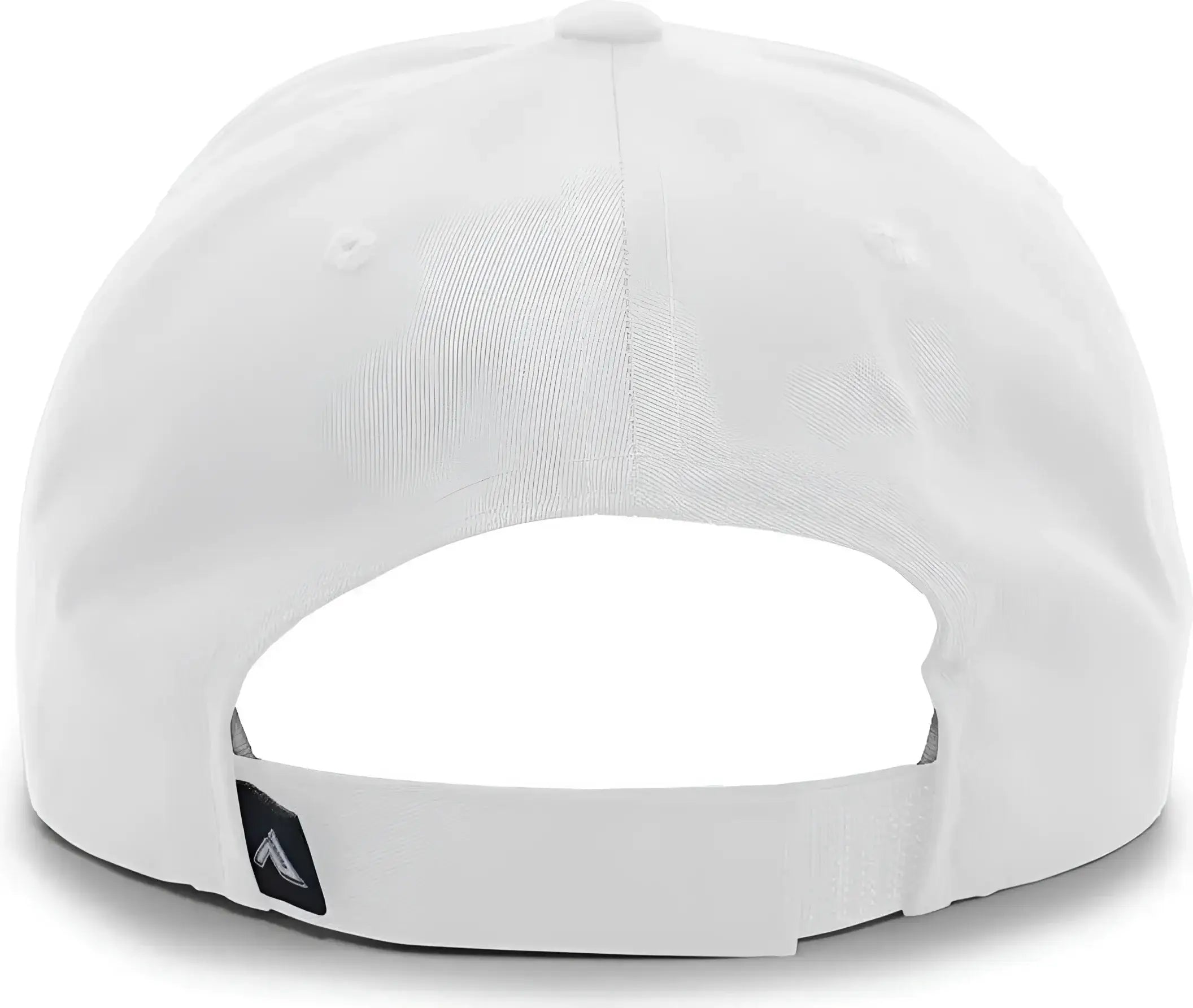 Pacific Headwear 302C Cotton Blend Hook-and-Loop Cap - White