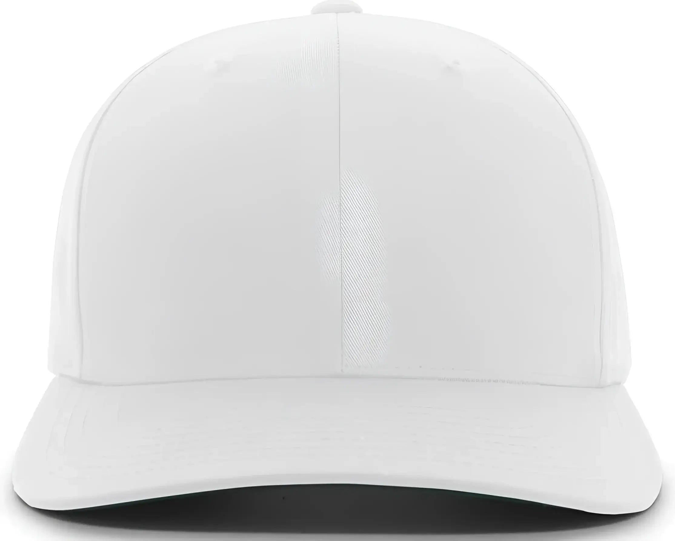 Pacific Headwear 302C Cotton Blend Hook-and-Loop Cap - White
