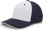 Pacific Headwear 398F M2 Performance Contrast Flexfit Cap - Silver Navy Navy - Light Gray Navy / 6 3/8’’ - 6 7/8’’