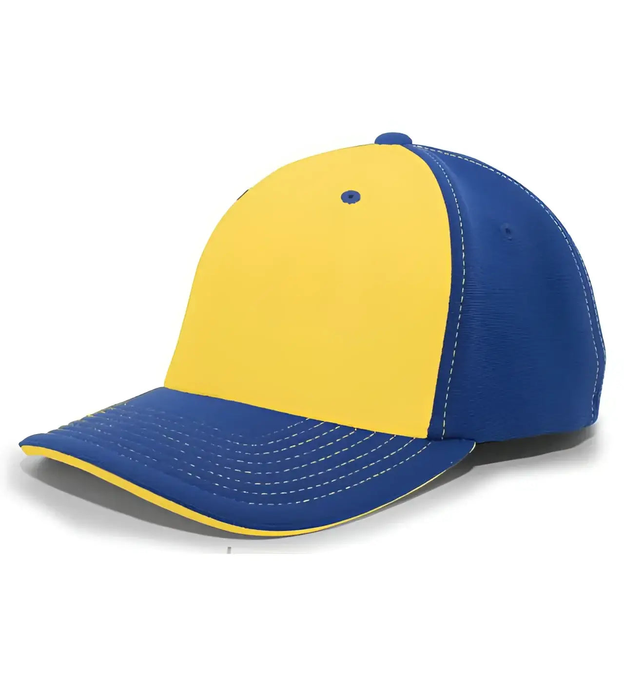 Pacific Headwear 398F M2 Performance Flexfit Cap - Royal Gold