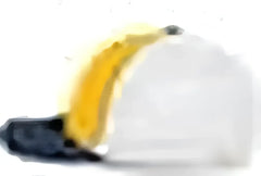 Pacific Headwear 404F Trucker Flexfit Cap Gold White Navy