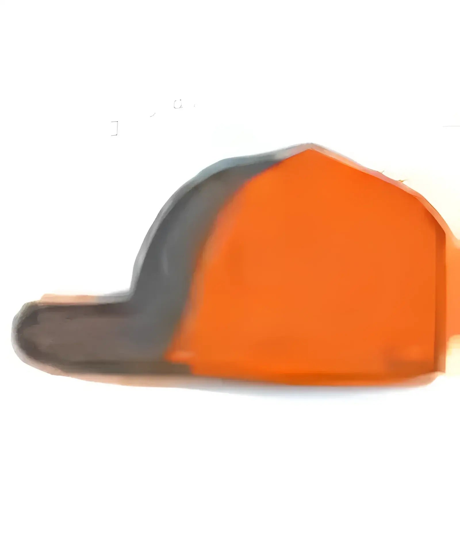 Pacific Headwear 404F Trucker Flexfit Cap - Graphite Neon Orange Graphite