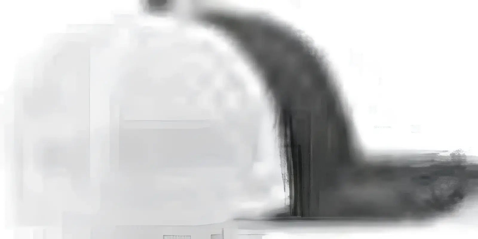 Pacific Headwear 404F Trucker Flexfit Cap - Graphite White Graphite