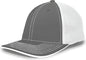 Pacific Headwear 404F Trucker Flexfit Cap Graphite White Graphite Dark Gray White / 6 1/2’’ 7’’