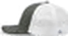 Pacific Headwear 404F Trucker Flexfit Cap Graphite White Graphite