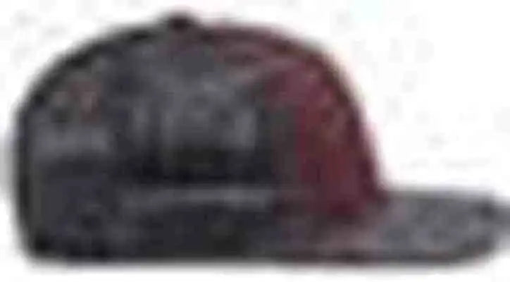 Pacific Headwear 404F Trucker Flexfit Cap - Maroon Graphite Graphite