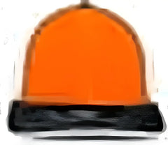 Pacific Headwear 404F Trucker Flexfit Cap Orange White Black