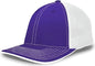 Pacific Headwear 404F Trucker Flexfit Cap - Purple White - Purple White / 6 1/2’’ 7’’