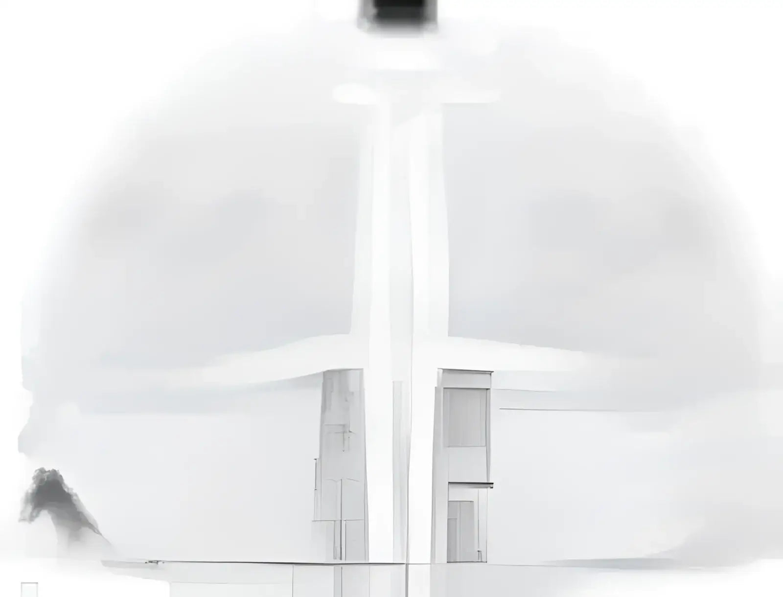 Pacific Headwear 404F Trucker Flexfit Cap - Red White Black