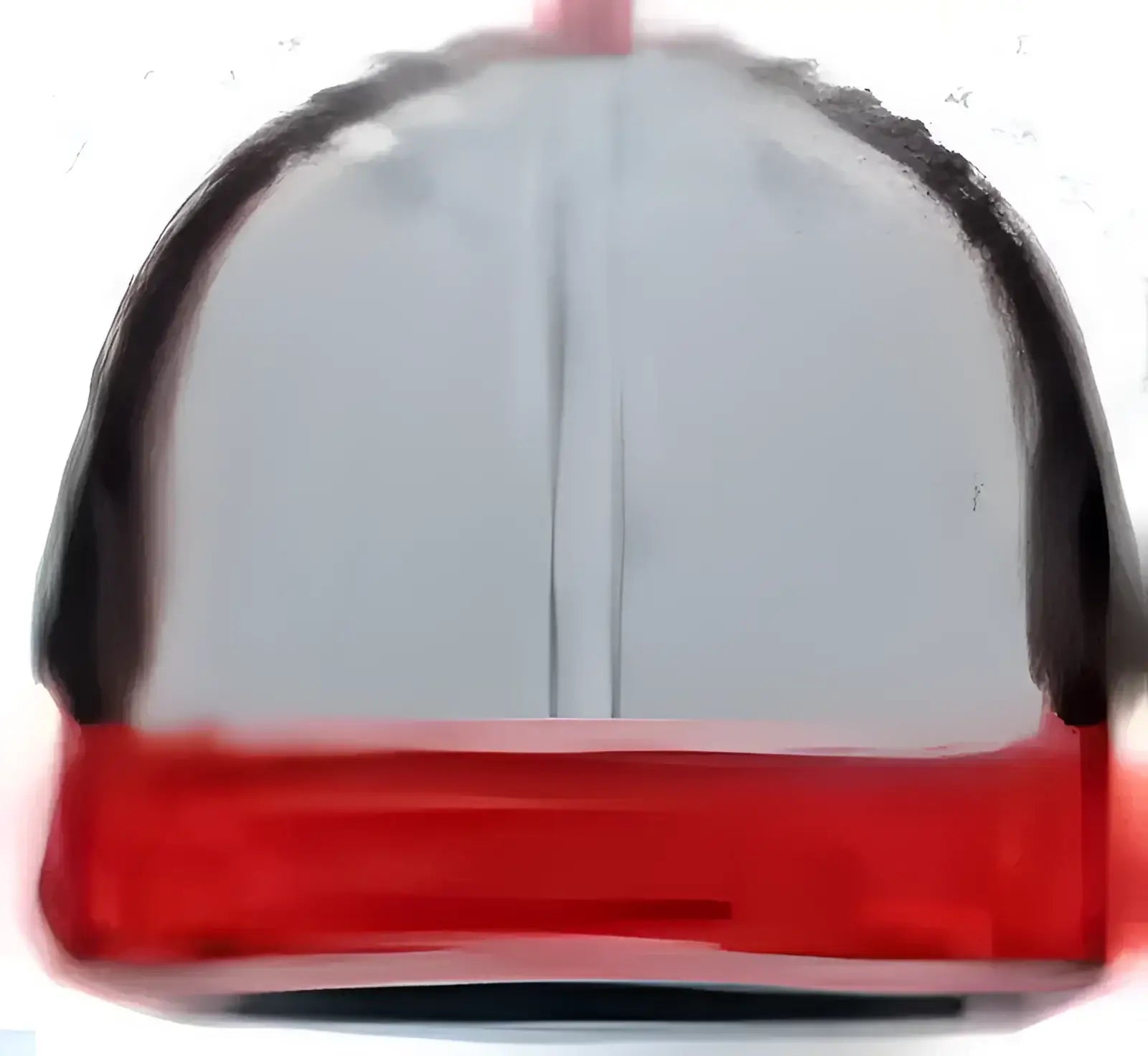 Pacific Headwear 404F Trucker Flexfit Cap - Silver Black Red