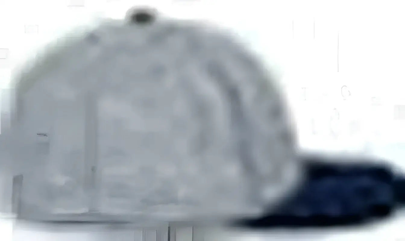 Pacific Headwear 404F Trucker Flexfit Cap - Silver Navy