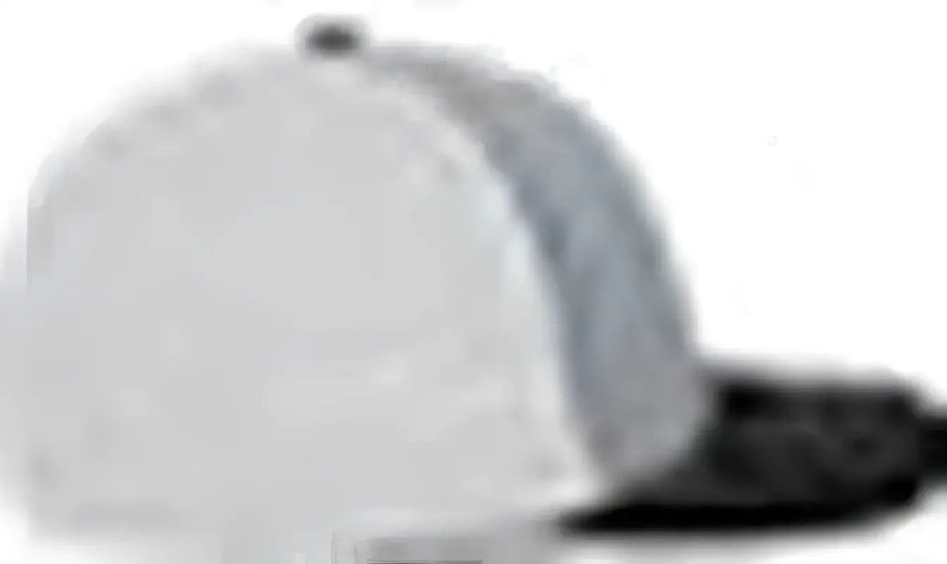 Pacific Headwear 404F Trucker Flexfit Cap - Silver White Black