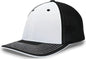 Pacific Headwear 404F Trucker Flexfit Cap - White Black Black - White Black / 6 1/2’’ 7’’