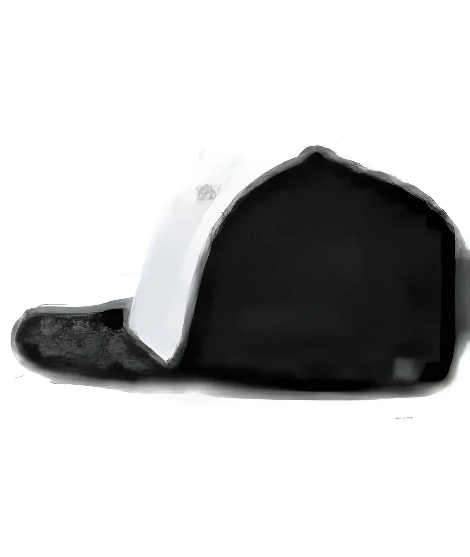 Pacific Headwear 404F Trucker Flexfit Cap - White Black Black