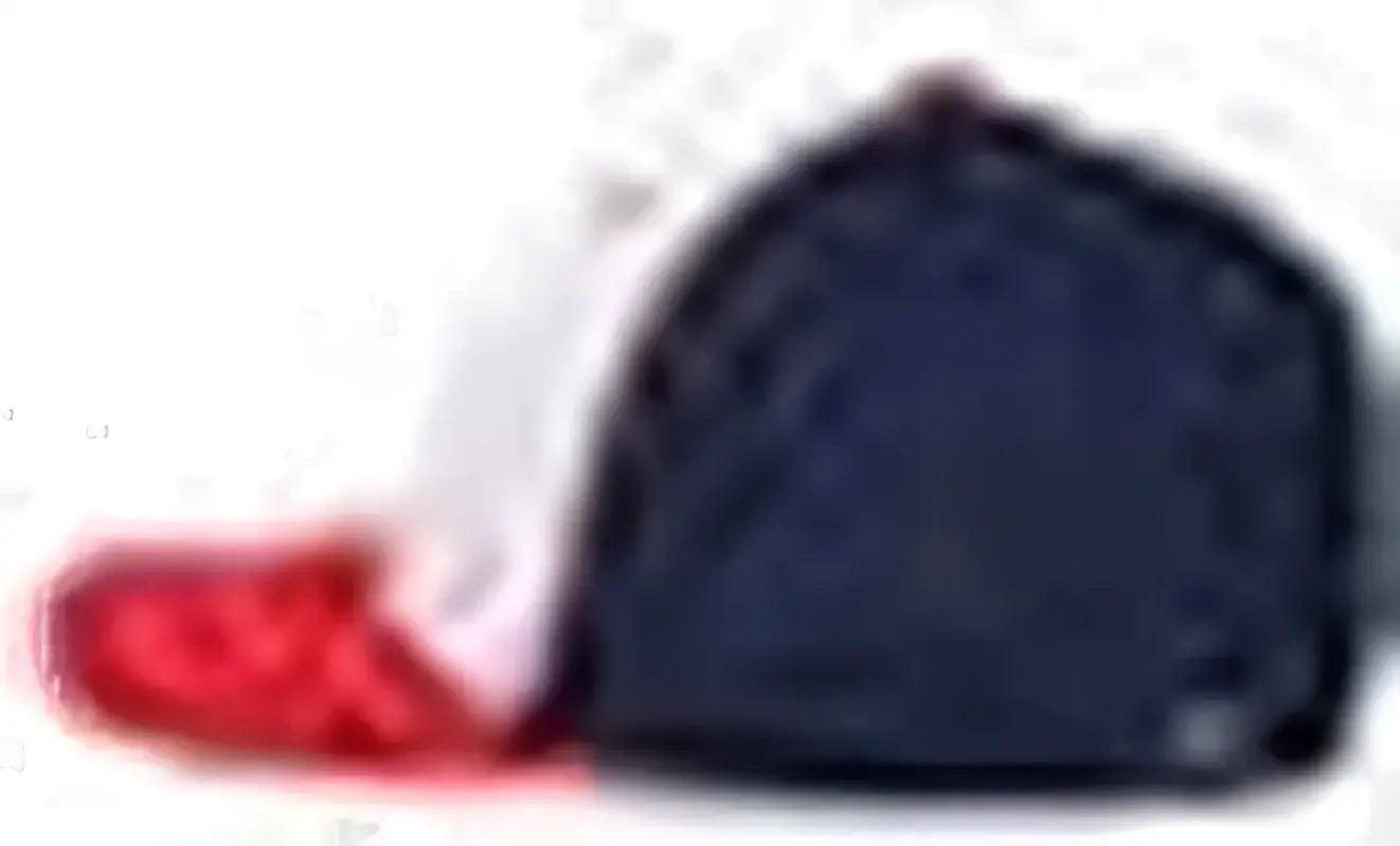 Pacific Headwear 404F Trucker Flexfit Cap - White Navy Red