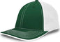 Pacific Headwear 404M Trucker Flexfit Cap Dark Green White Forest White / 6 1/2’’ 7’’
