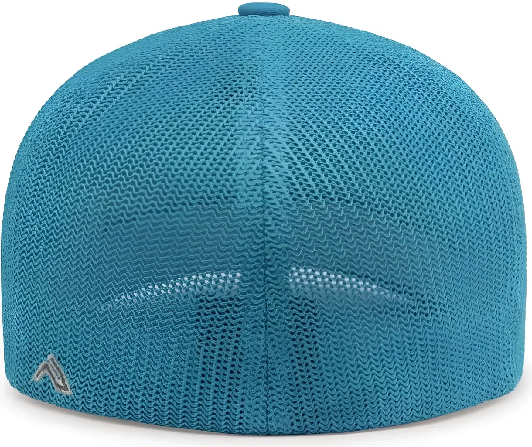 Pacific Headwear 404M Trucker Flexfit Cap - Graphite Neon Blue