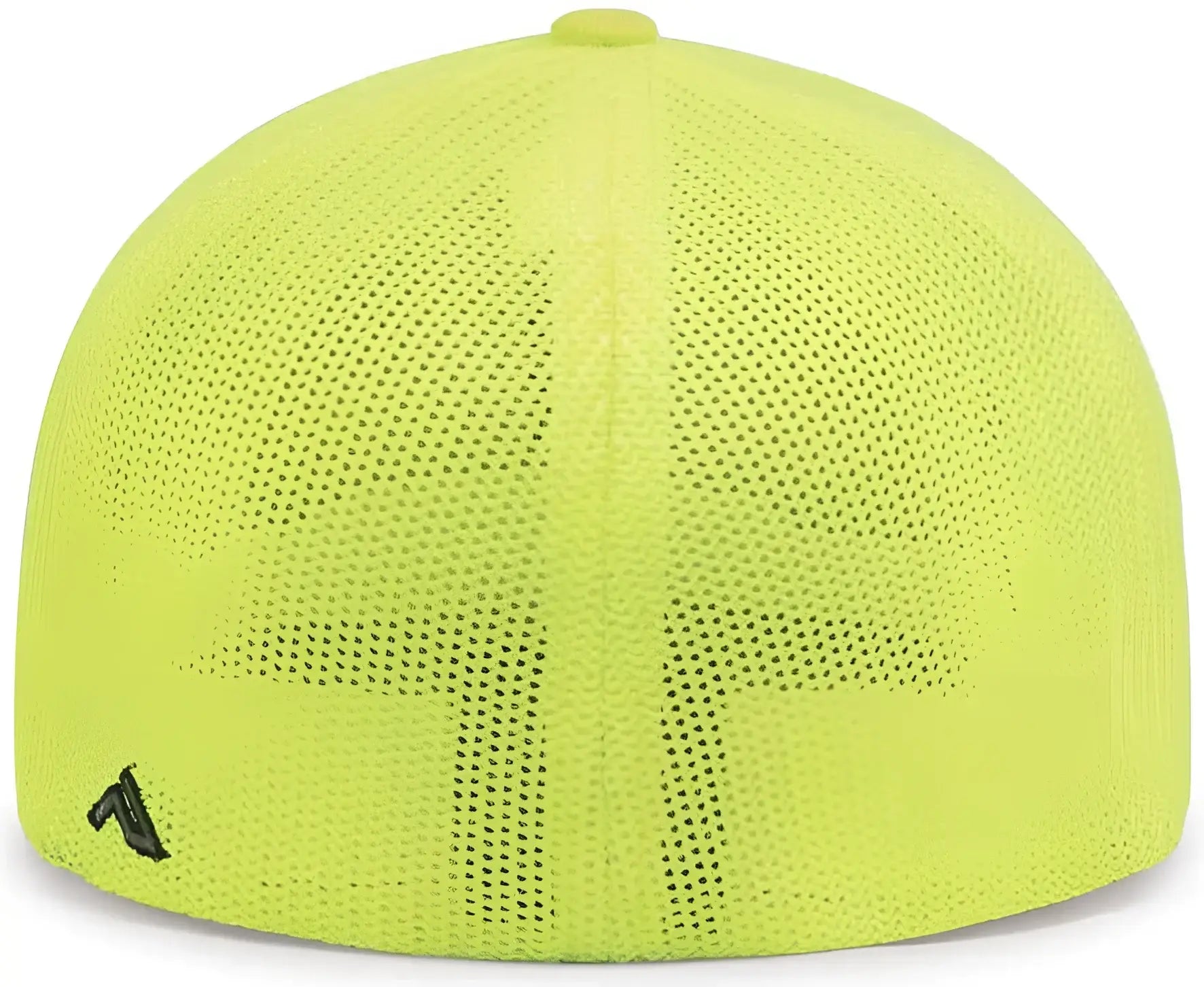 Pacific Headwear 404M Trucker Flexfit Cap - Graphite Neon Yellow