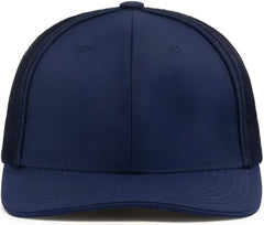 Pacific Headwear 404M Trucker Flexfit Cap Navy Navy