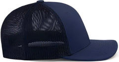 Pacific Headwear 404M Trucker Flexfit Cap Navy Navy
