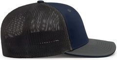 Pacific Headwear 404M Trucker Flexfit Cap Navy Graphite