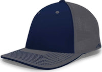 Pacific Headwear 404M Trucker Flexfit Cap Navy Graphite Navy Dark Gray / 6 1/2’’ 7’’