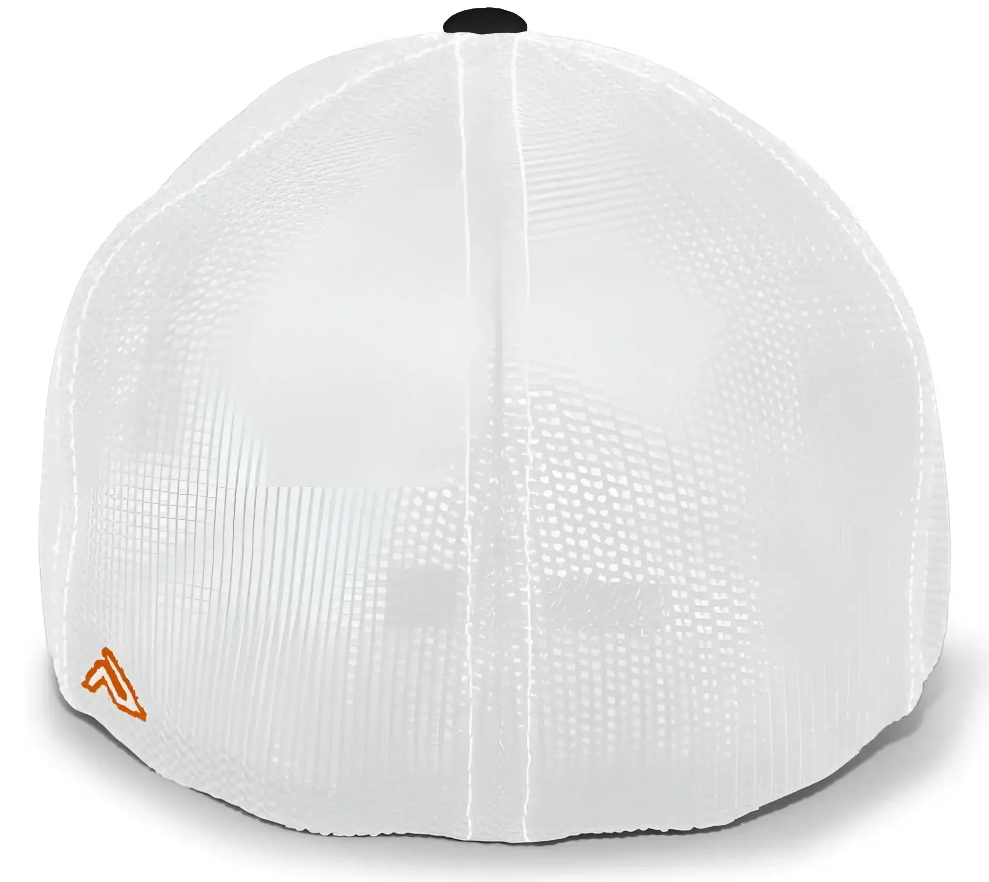 Pacific Headwear 404M Trucker Flexfit Cap - Orange Black