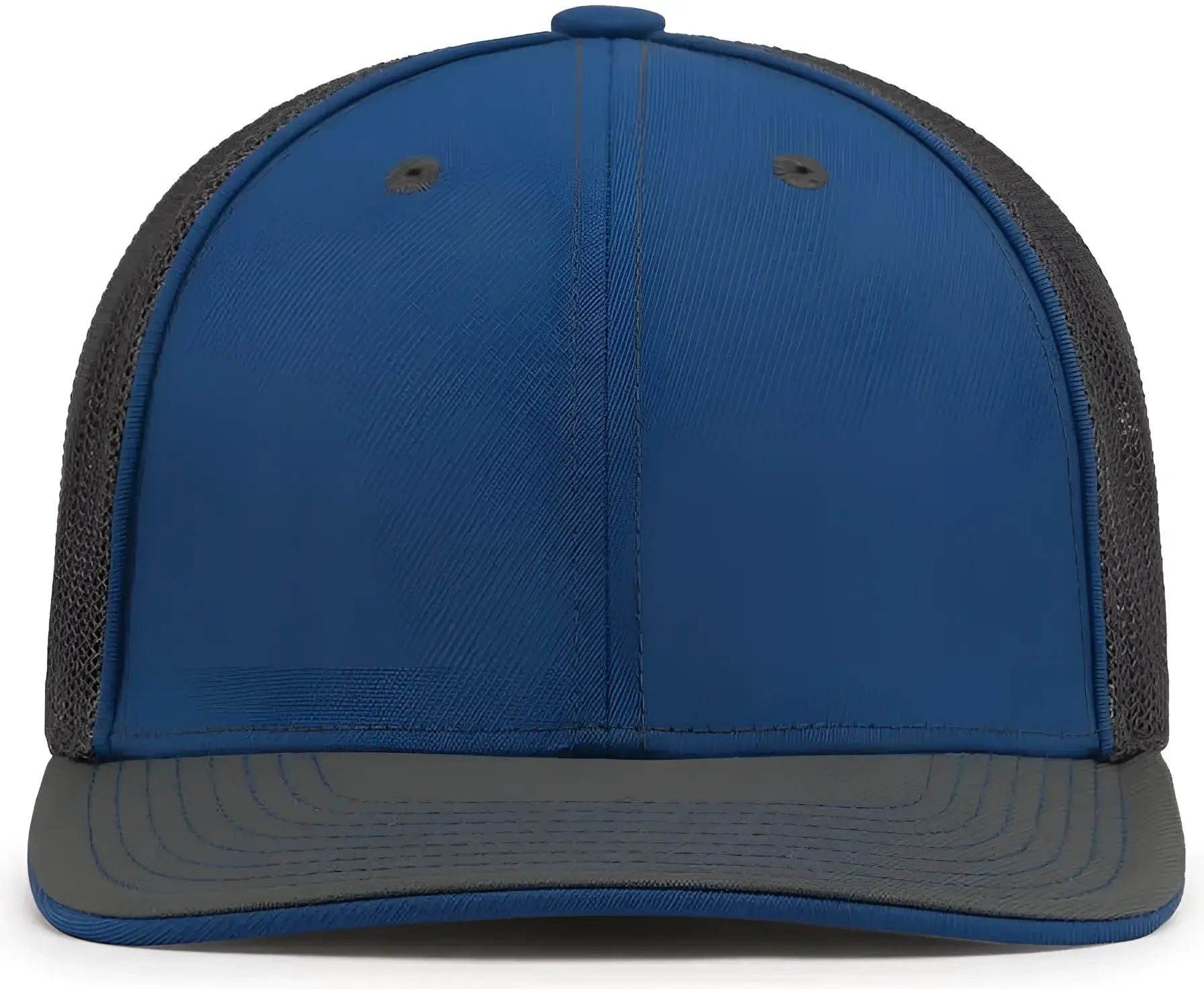 Pacific Headwear 404M Trucker Flexfit Cap - Royal Graphite