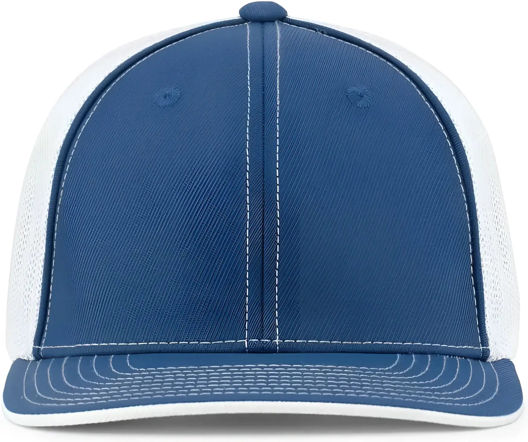 Pacific Headwear 404M Trucker Flexfit Cap - Royal White