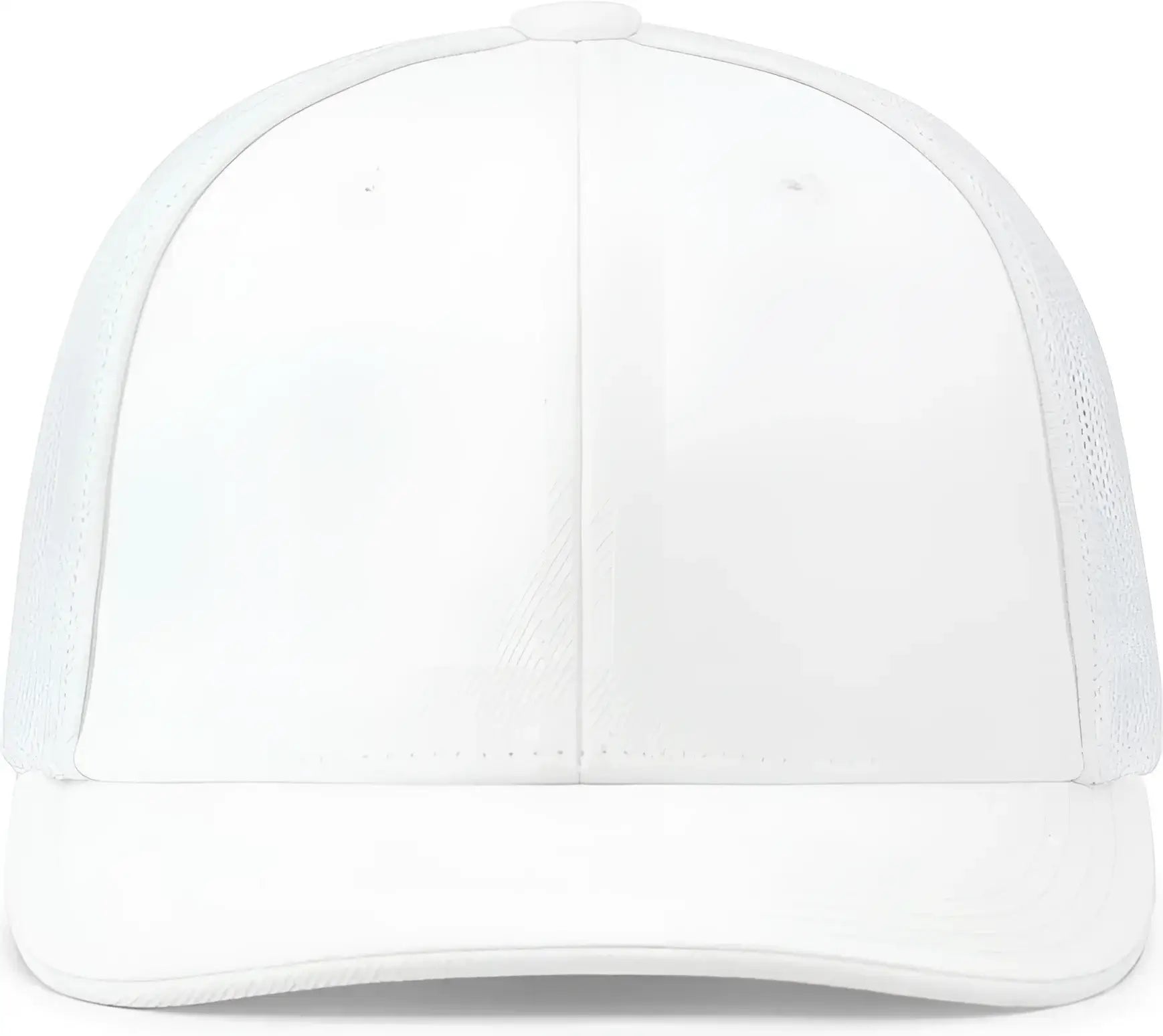 Pacific Headwear 404M Trucker Flexfit Cap - White White