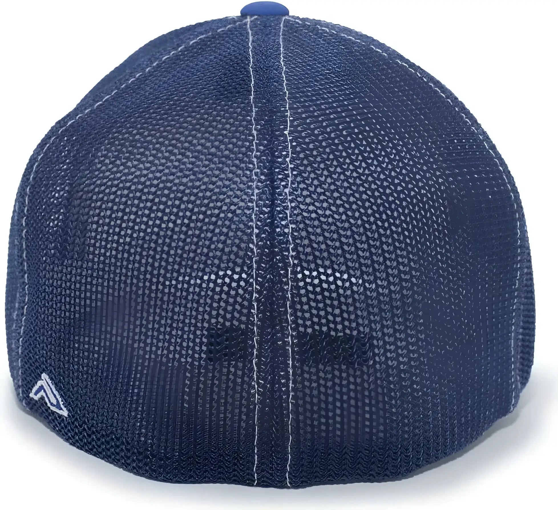 Pacific Headwear 404M Trucker Flexfit Cap - White Royal