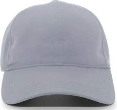 Pacific Headwear 422L Light-Weight Hook-and-Loop Cap - Silver - Light Gray / 7’’ - 7 7/8’’