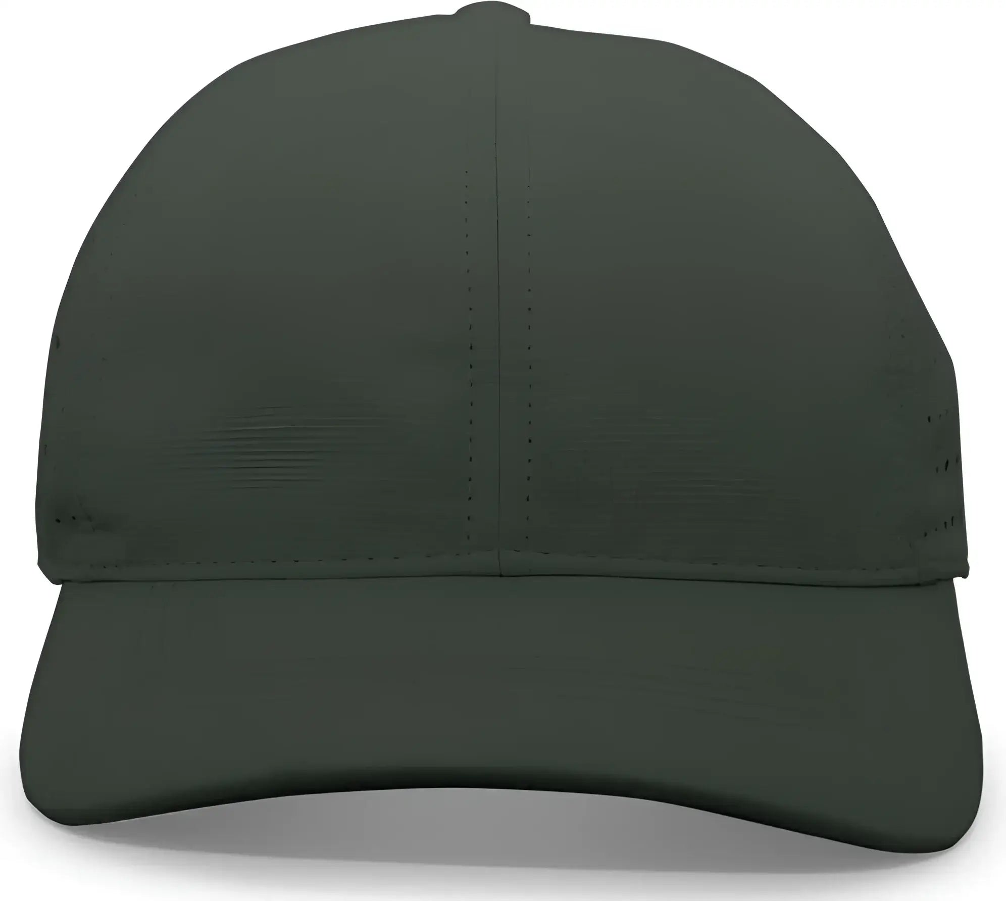 Pacific Headwear 425L Light-Weight Perforated Hook-and-Loop Cap - Dark Green - Forest / 7’’ - 7 7/8’’