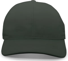 Pacific Headwear 425L Light-Weight Perforated Hook-and-Loop Cap - Dark Green - Forest / 7’’ - 7 7/8’’