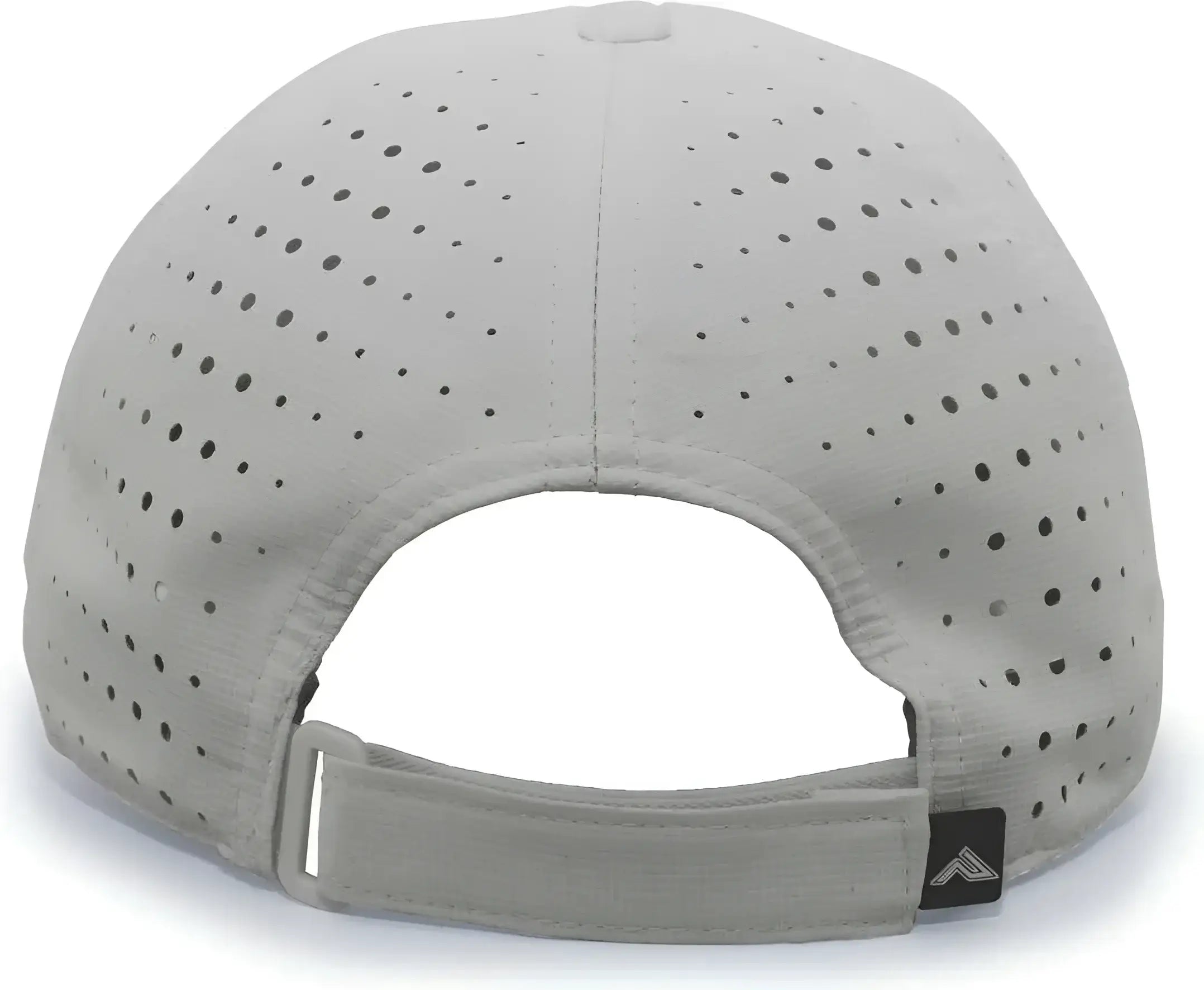 Pacific Headwear 425L Light-Weight Perforated Hook-and-Loop Cap - Silver - Silver / 7’’ - 7 7/8’’