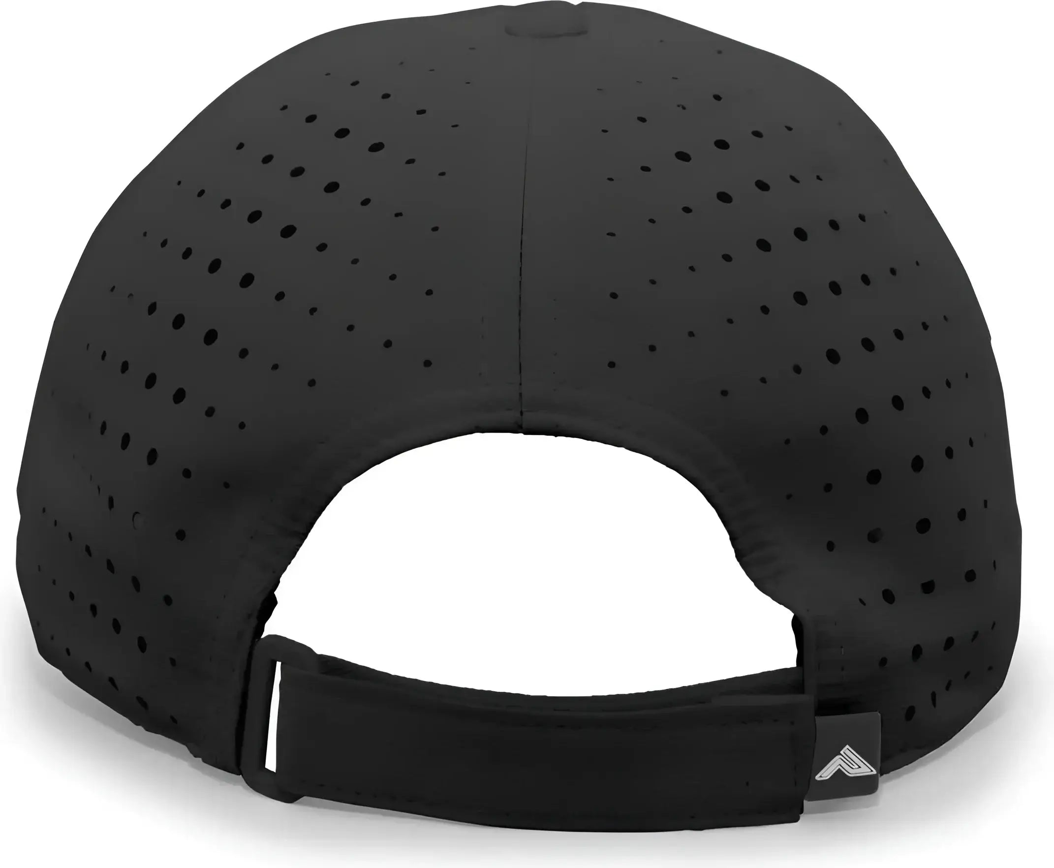 Pacific Headwear 425L Lite Series Perforated Cap - Black - Black / 7’’ - 7 7/8’’