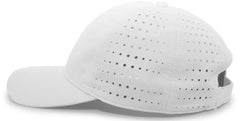 Pacific Headwear 425L Lite Series Perforated Cap - White - White / 7’’ - 7 7/8’’