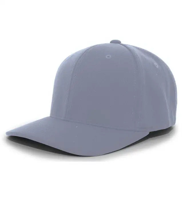 Pacific Headwear 487F P-Tec Performance Flexfit Cap - Silver