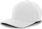 Pacific Headwear 487F P-Tec Performance Flexfit Cap - White - White / 6 7/8’’ - 7 3/8’’