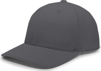 Pacific Headwear 498F M2 Performance Flexfit Cap - Graphite - Dark Gray / 6 1/2’’ - 7’’