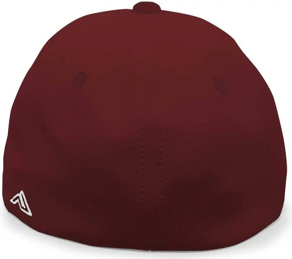 Pacific Headwear 498F M2 Performance Flexfit Cap - Maroon