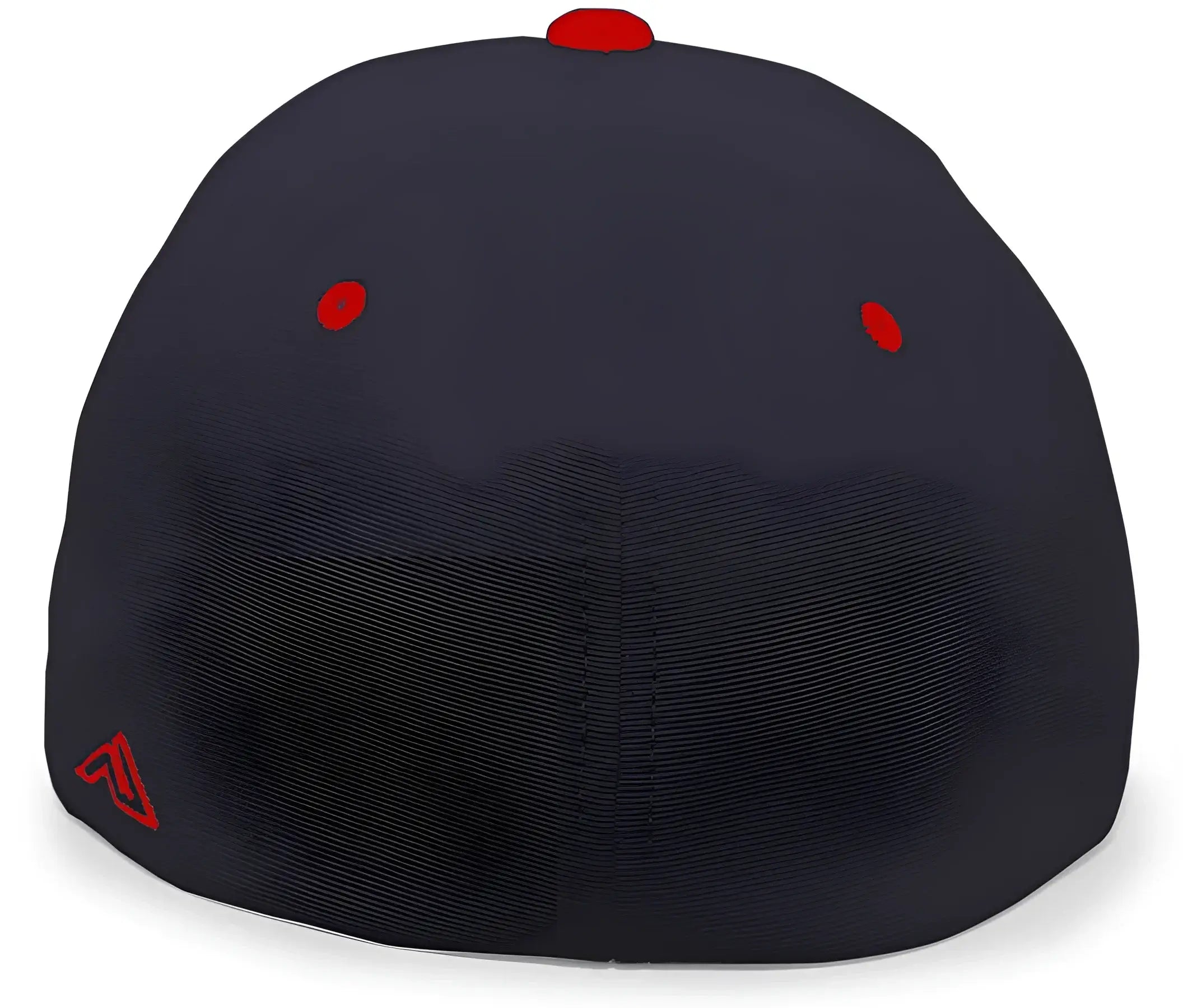 Pacific Headwear 498F M2 Performance Flexfit Cap - Navy Red