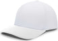 Pacific Headwear 498F M2 Performance Flexfit Cap - White - White / 6 1/2’’ - 7’’