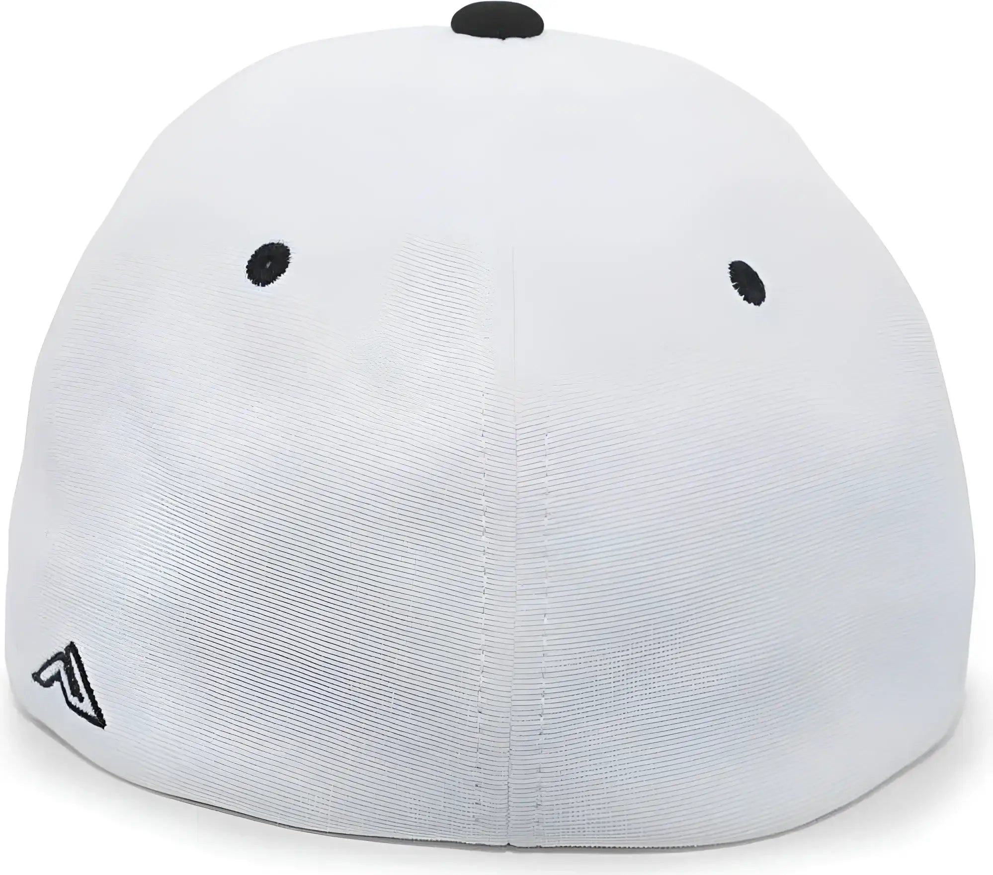 Pacific Headwear 498F M2 Performance Flexfit Cap - White Black