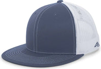 Pacific Headwear 4D3 D-Series Trucker Snapback Cap - Graphite White Graphite - Graphite White Graphite / 7’’ - 7 7/8’’