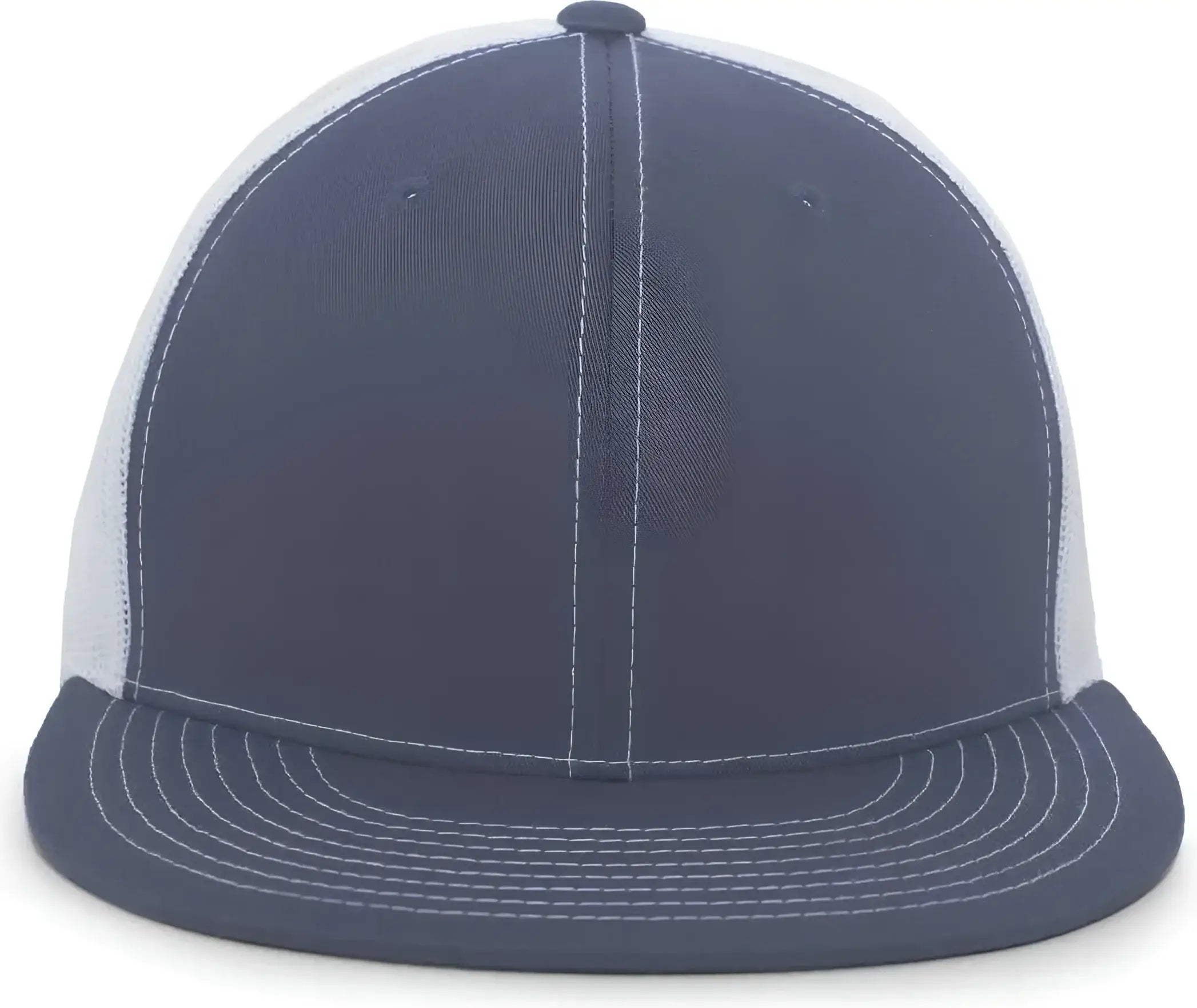 Pacific Headwear 4D3 D-Series Trucker Snapback Cap - Graphite White Graphite - Graphite White Graphite / 7’’ - 7 7/8’’