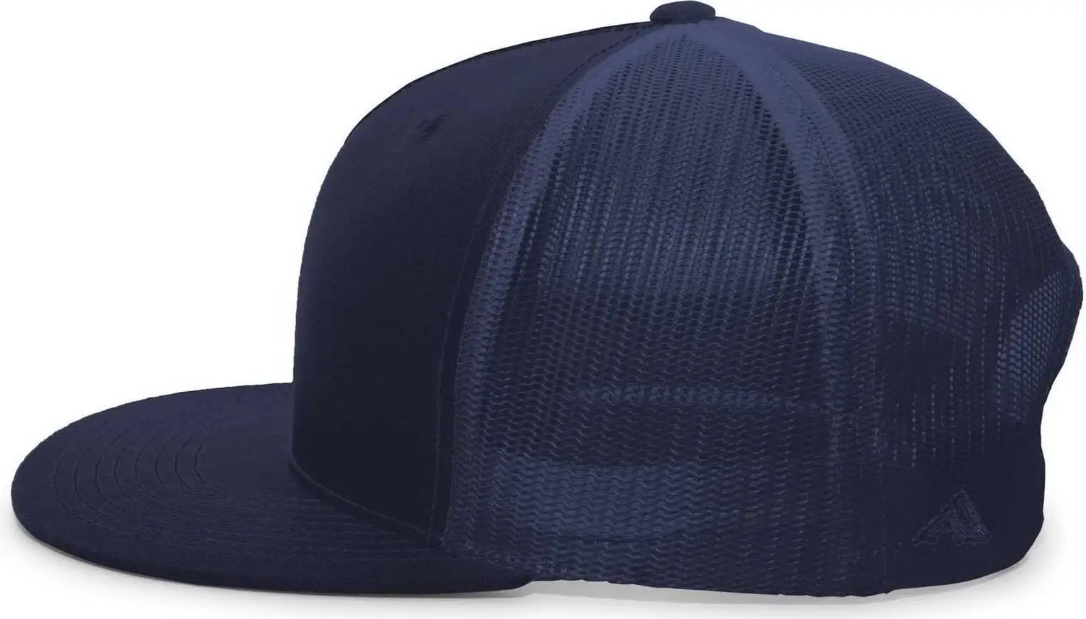 Pacific Headwear 4D3 Trucker D-Series Snapback Cap - Navy Navy - Navy / 7’’ - 7 7/8’’