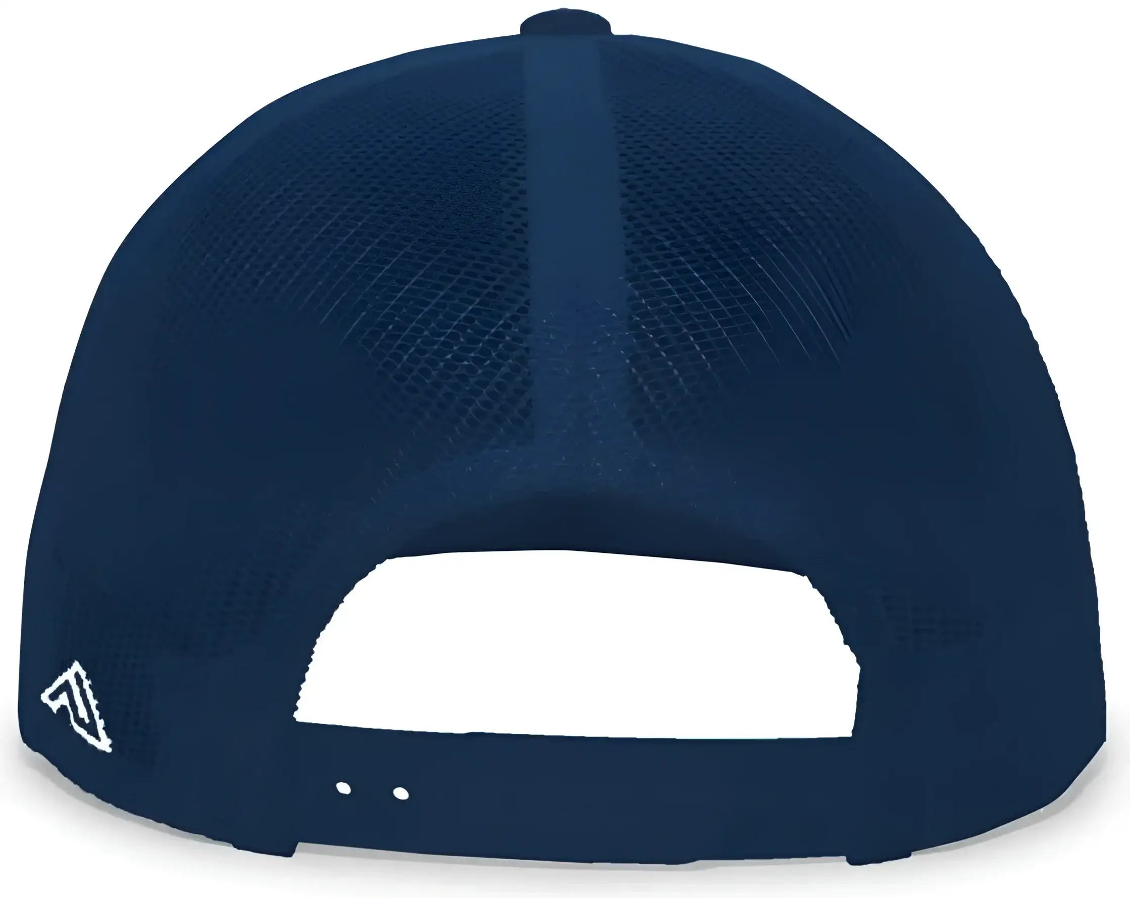 Pacific Headwear 4D3 Trucker D-Series Snapback Cap - White Navy - White Navy / 7’’ - 7 7/8’’