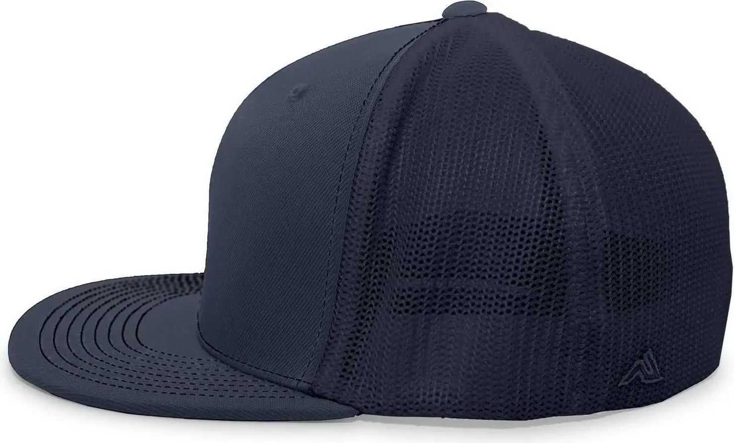 Pacific Headwear 4D5 D-Series Trucker Flexfit Cap - Navy Navy