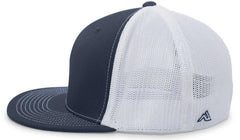 Pacific Headwear 4D5 D Series Trucker Flexfit Cap Navy White